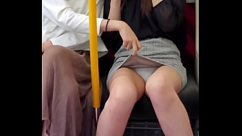 Japanese Cuties Teasing You On A Train