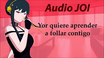 Audio JOI hentai, Yor wants to have sex with you.